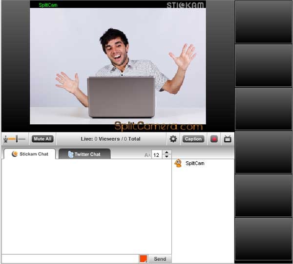 Stickam SplitCam