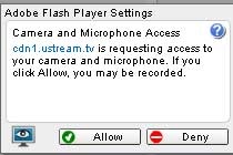 Ustream Flash