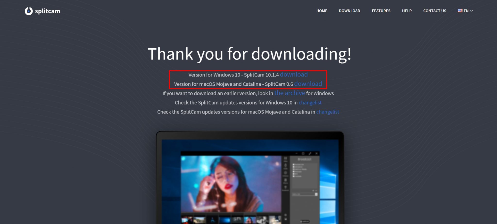 SplitCam 10.7.7 download the new for windows