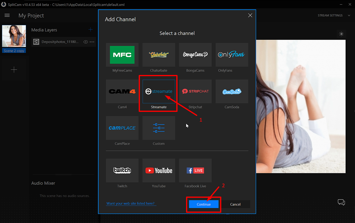How to live stream on onlyfans